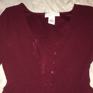 Cute Maroon dress